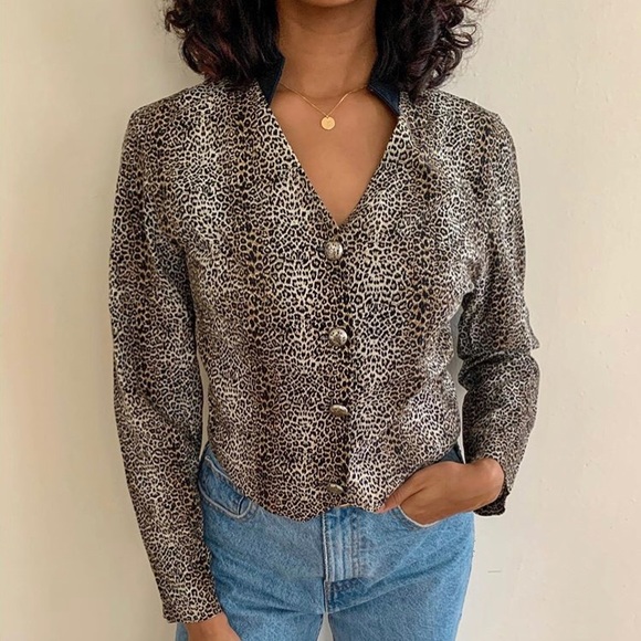 Vintage Silk NCounter Blouse - Picture 5 of 5